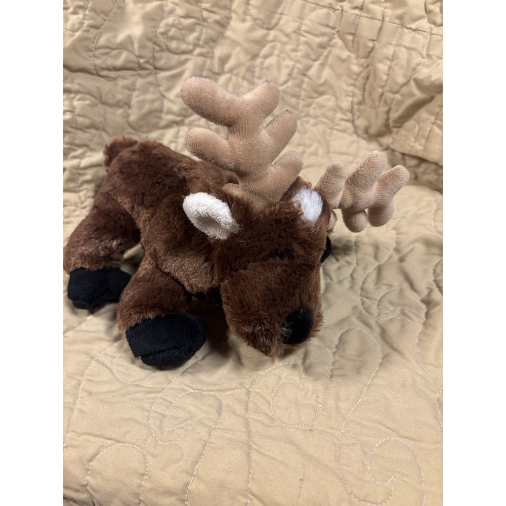 GANZ Webkinz Reindeer Plush Stuffed Animal no code - Picture 3 of 5